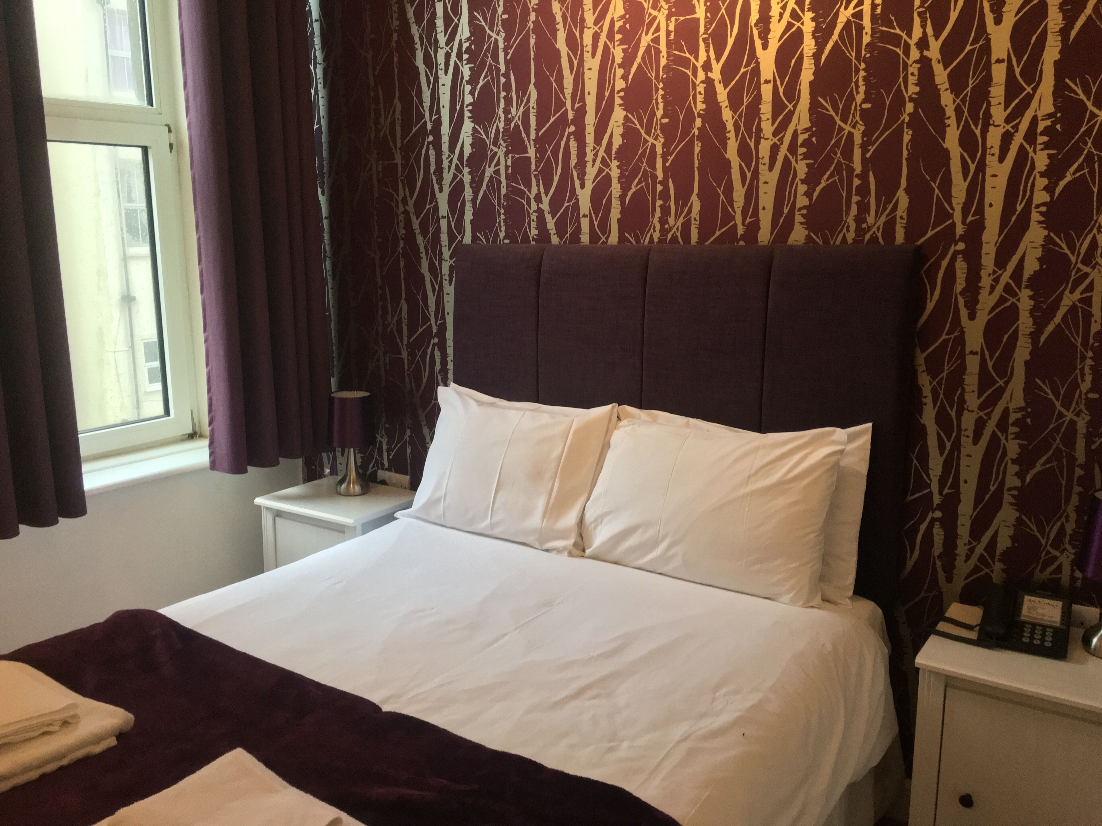 basic double room | hypo-allergenic bedding, desk, iron/ironing board, rollaway beds