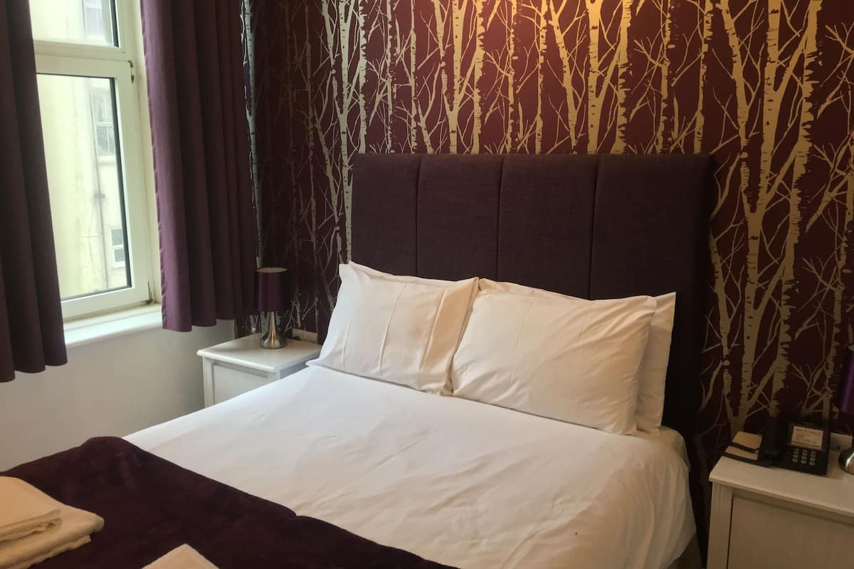 basic double room | hypo-allergenic bedding, desk, iron/ironing board, rollaway beds