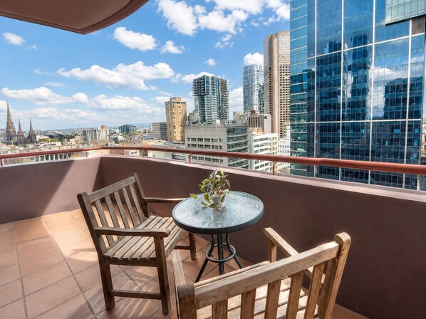 City Penthouse | Terrace/patio - Melbourne CBD Central Apartment Hotel (Melbourne)