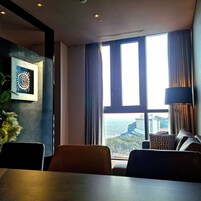 Premium bedding, down comforters, in-room safe, blackout drapes