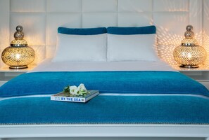 Egyptian cotton sheets, hypo-allergenic bedding, in-room safe