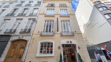 Façade de l’hébergement