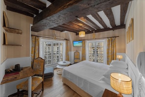 Superior Charm Room | Premium bedding, minibar, in-room safe, individually decorated