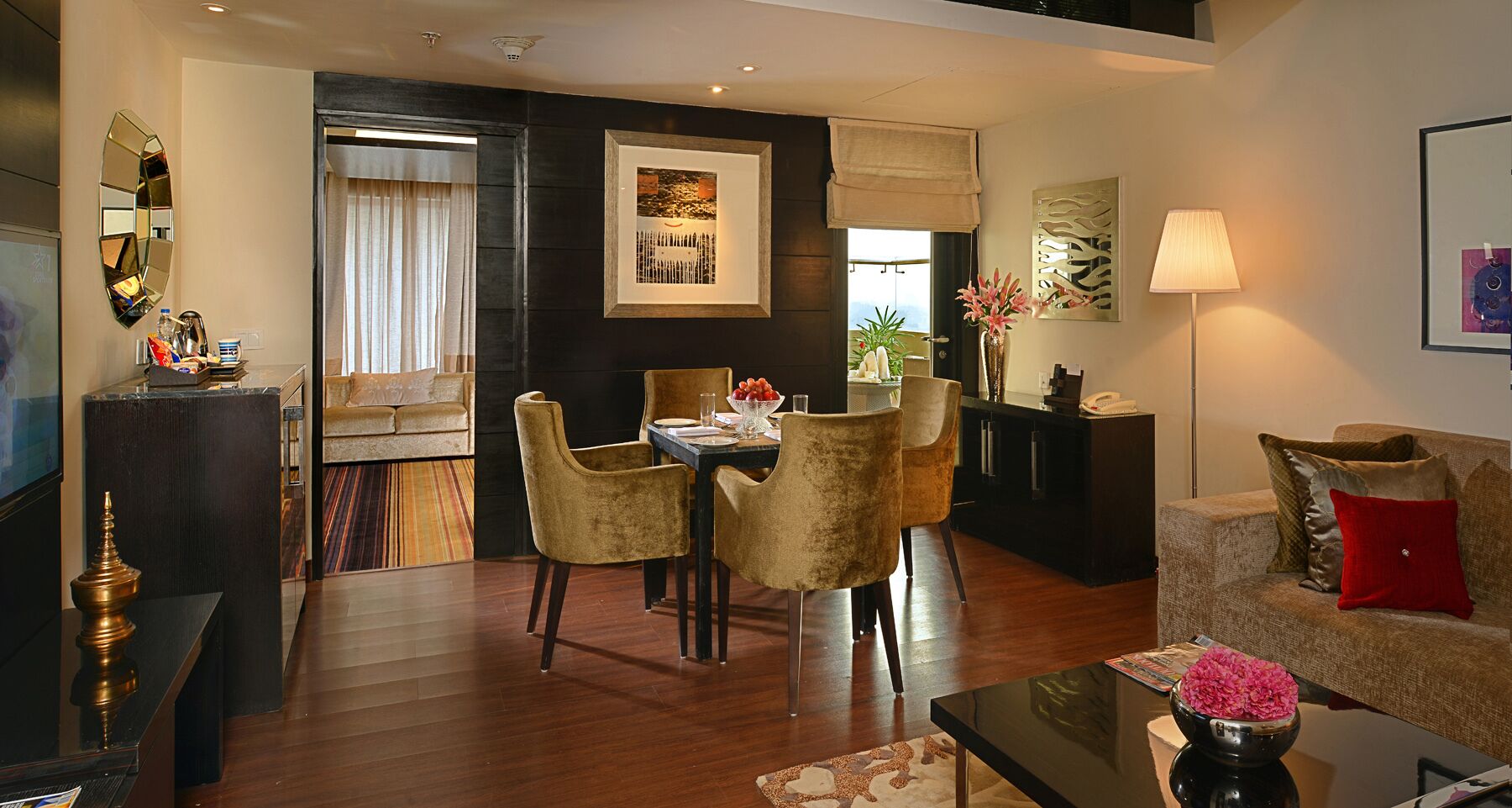 Minibar, desk, iron/ironing board, free WiFi