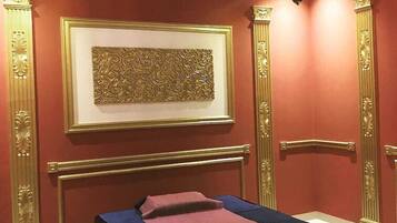 Steam room, mud baths