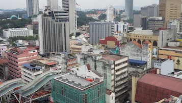 Uitzicht vanuit de kamer