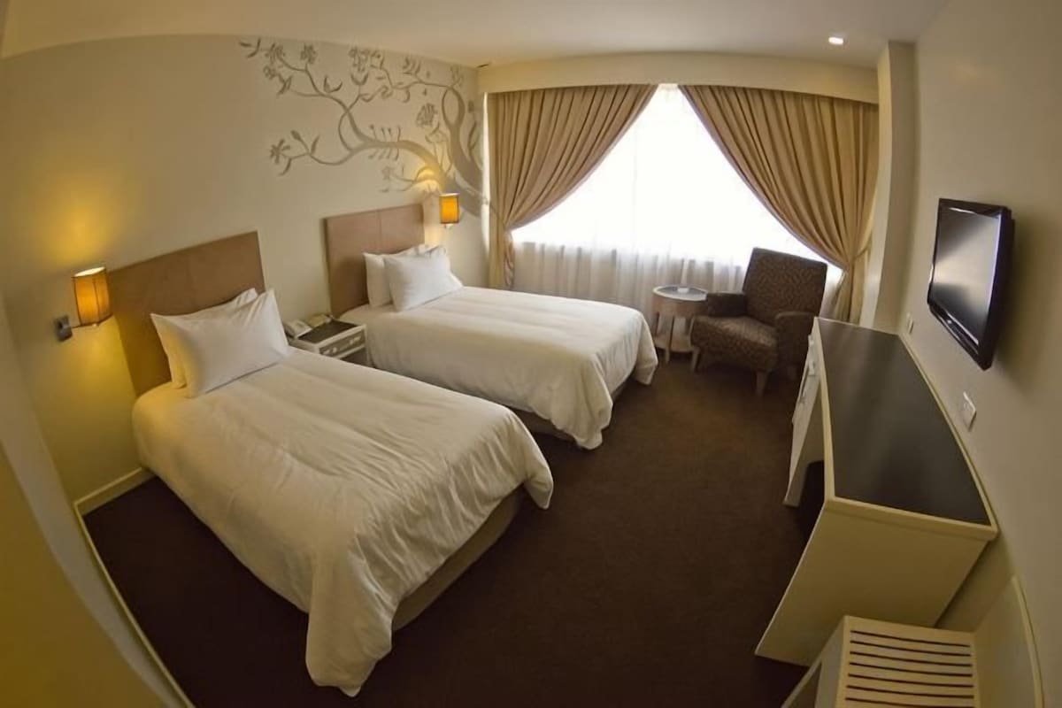 In-room safe, desk, blackout drapes, iron/ironing board (on request)