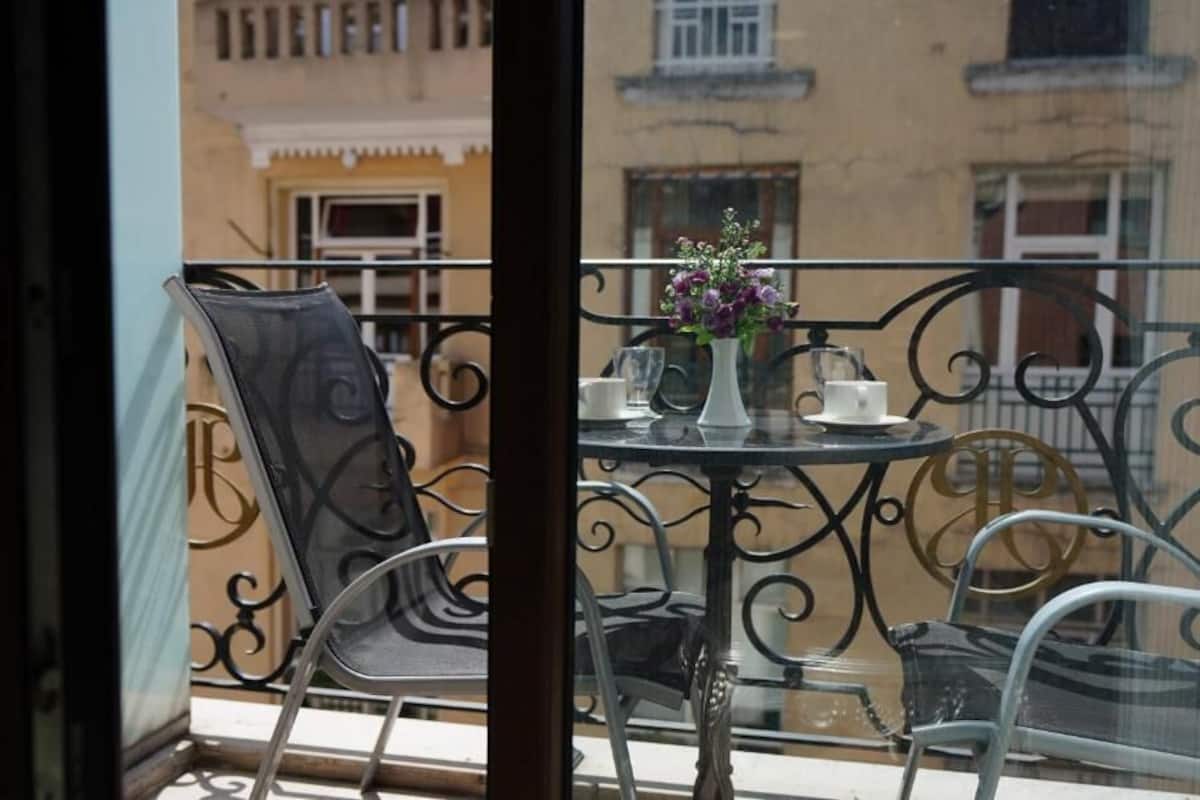 Deluxe-Doppelzimmer, Balkon, Stadtblick
