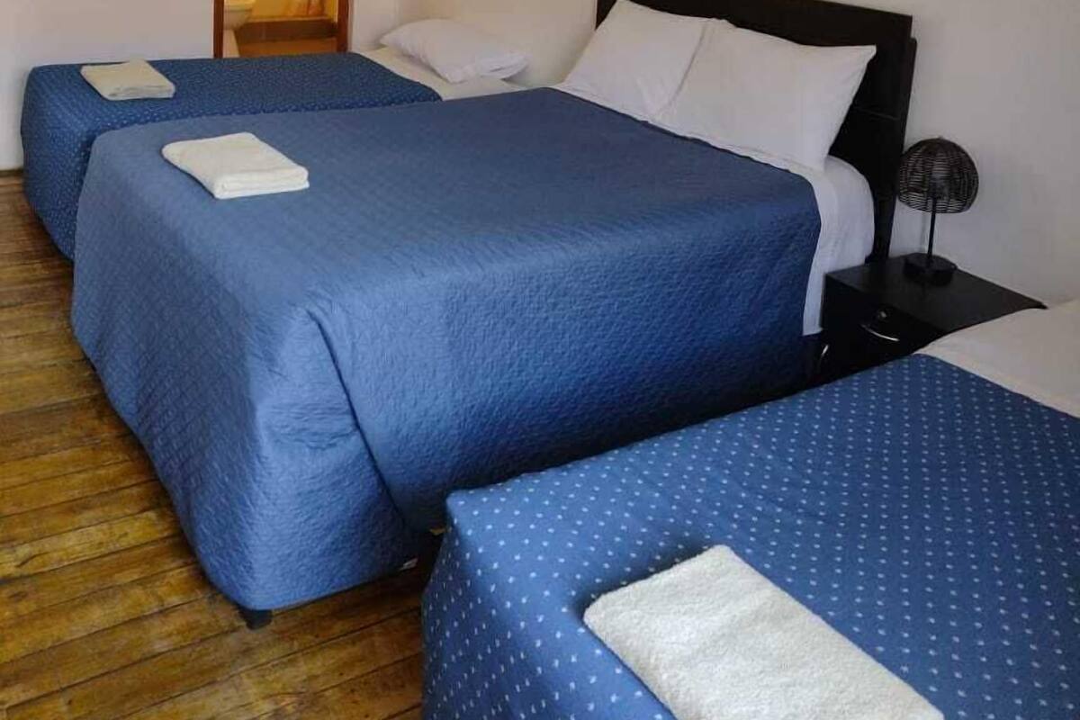 Triple Room, Private Bathroom | Blackout drapes, free WiFi, bed sheets