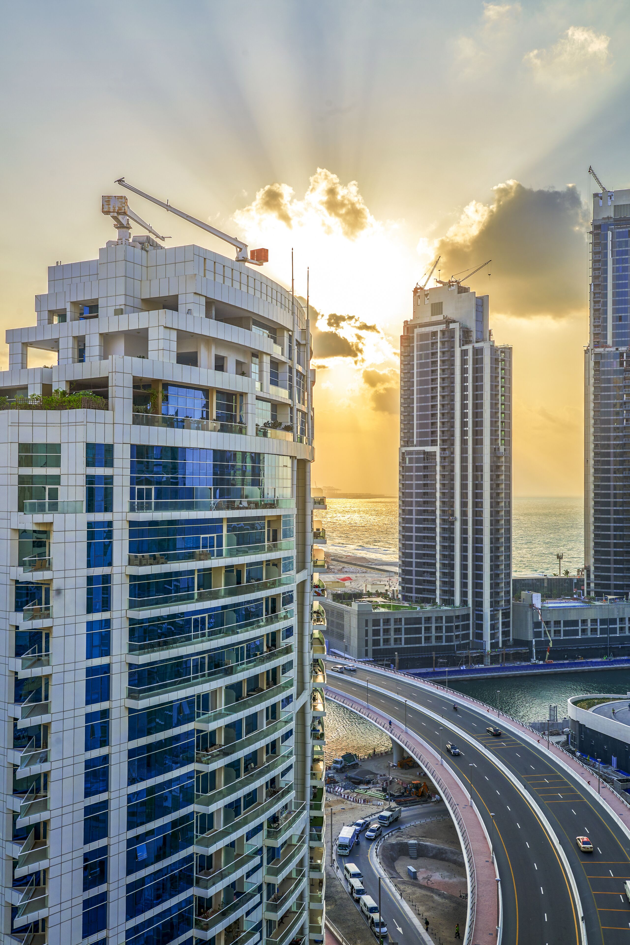 Deluxe Room, 2 Single Beds, City View | View from room