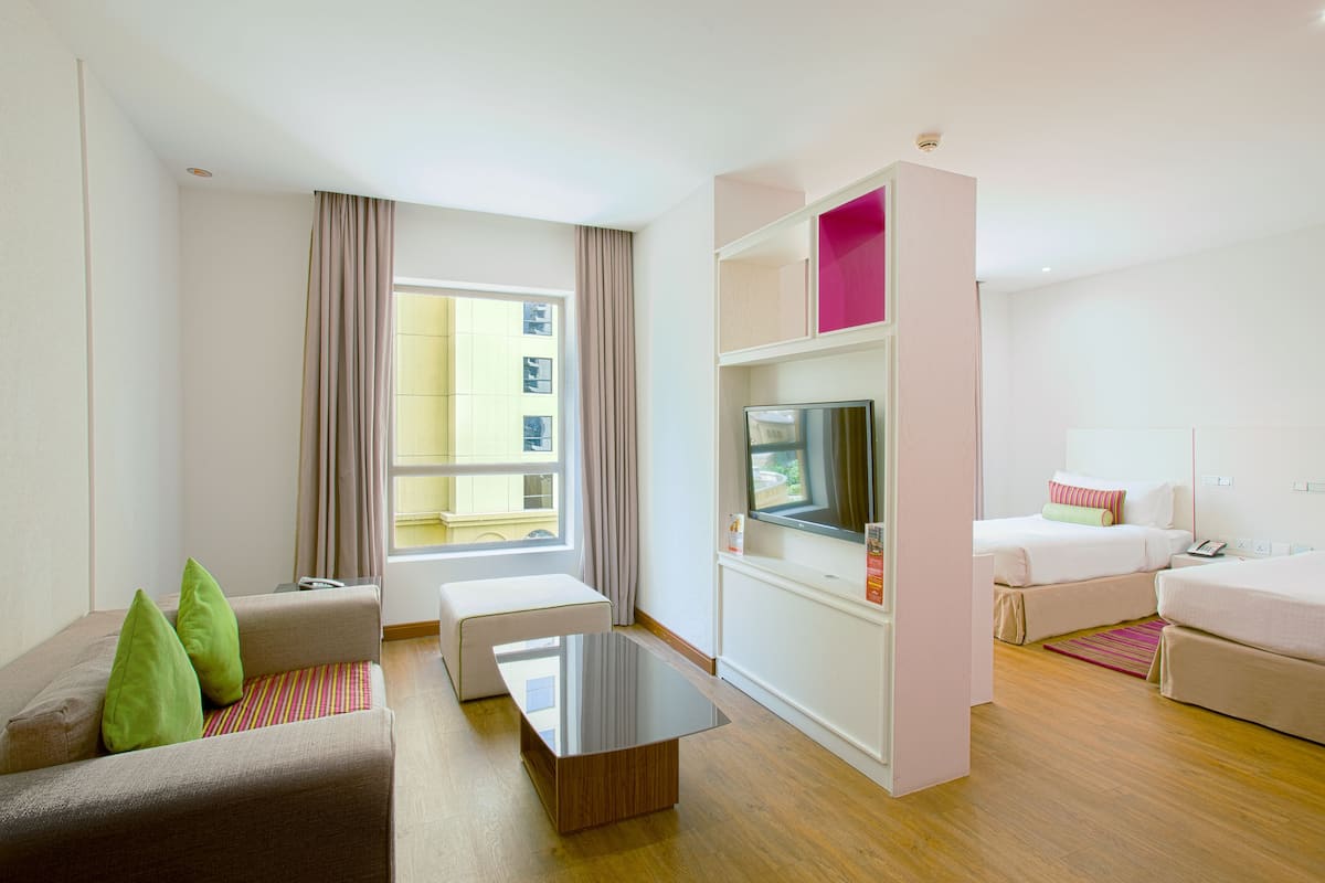 Down comforters, minibar, in-room safe, individually decorated