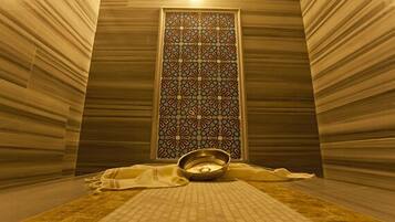 Baño turco o hammam, 2 salas de tratamiento y masajes