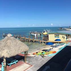 On the beach, beach towels, snorkelling, kayaking