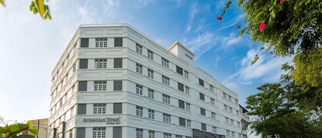 Fassade der Unterkunft