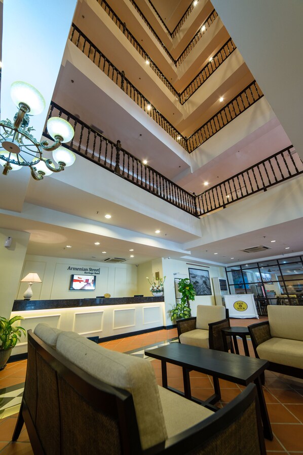 Sitzecke in der Lobby