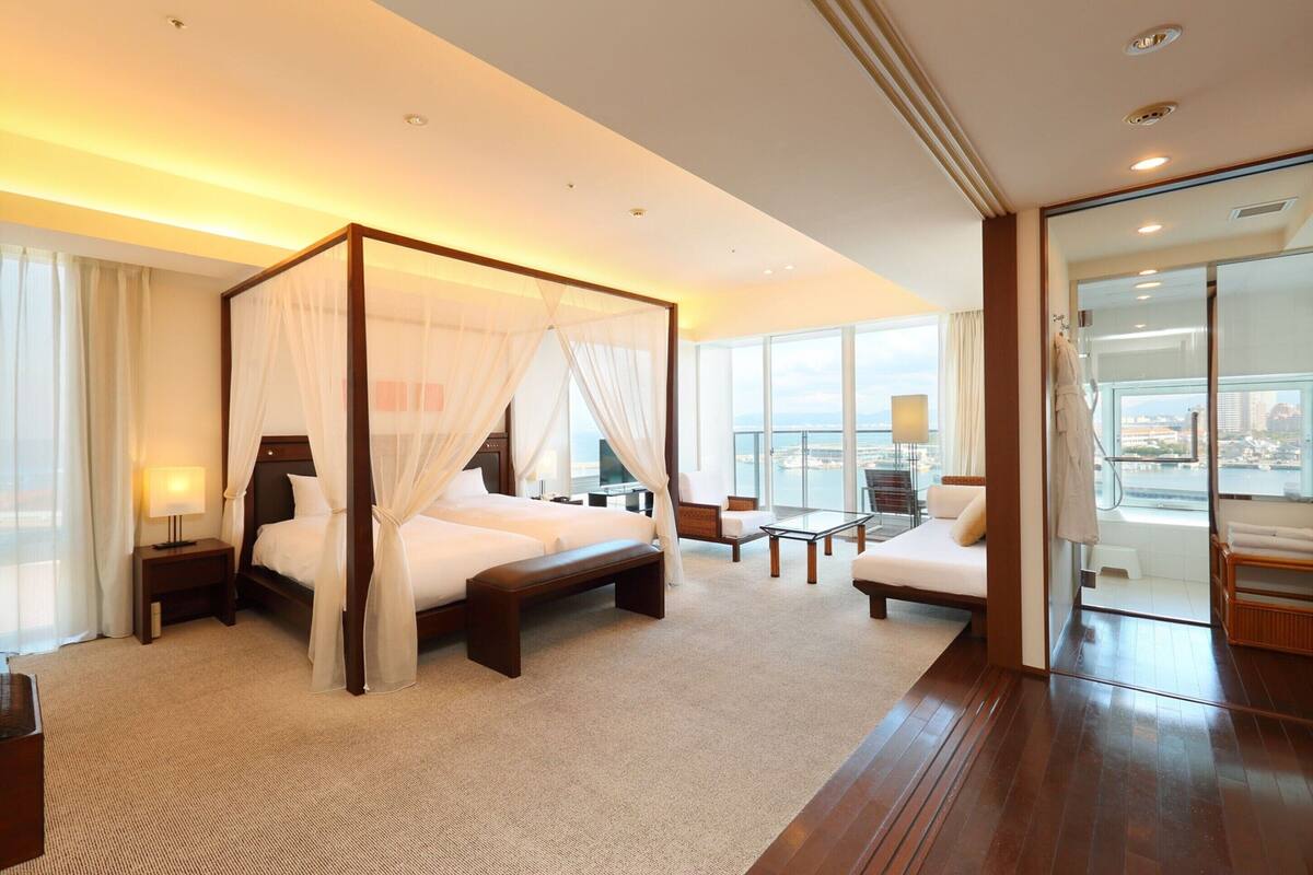 Kamar Twin Deluks | Seprai premium, brankas, dan setrika/meja setrika