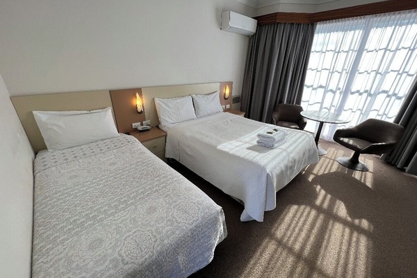 Twin Room | Minibar, in-room safe, iron/ironing board, free WiFi