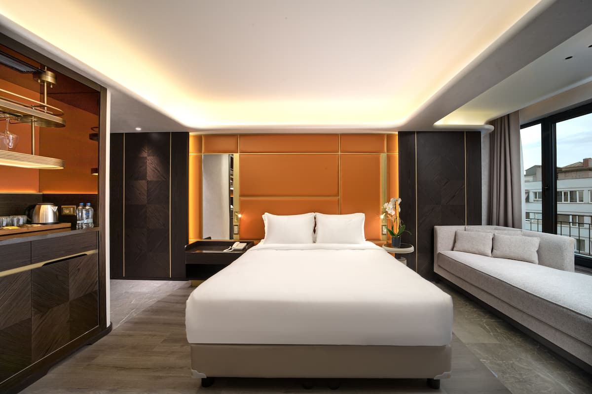 1 slaapkamer, luxe beddengoed, donzen dekbedden, Tempur Pedic-bedden