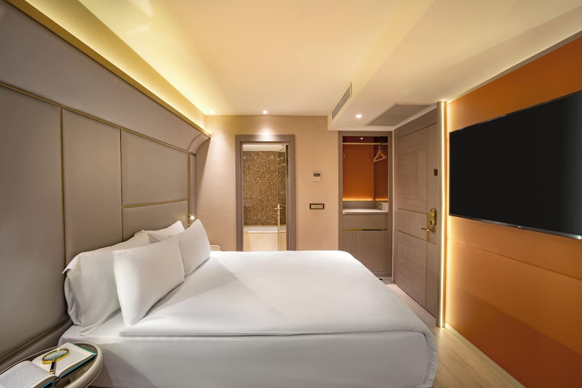 1 slaapkamer, luxe beddengoed, donzen dekbedden, Tempur Pedic-bedden