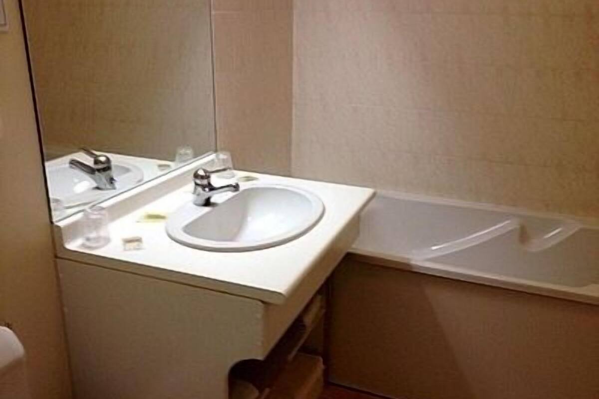 twin room | bathroom | hair dryer