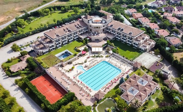 Fassade der Unterkunft