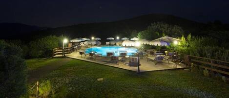 Front of property - evening/night