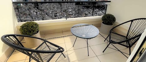 Udsigt fra balkon