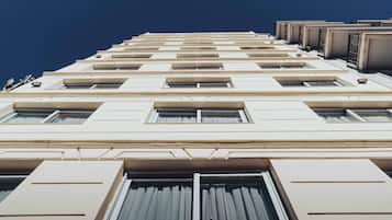 Façana frontal de l'allotjament