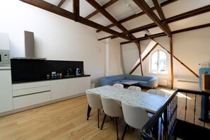 Penthouse, Multiple Beds | Living area | Flat-screen TV - Plantage Hortus Apartments (Amsterdam)
