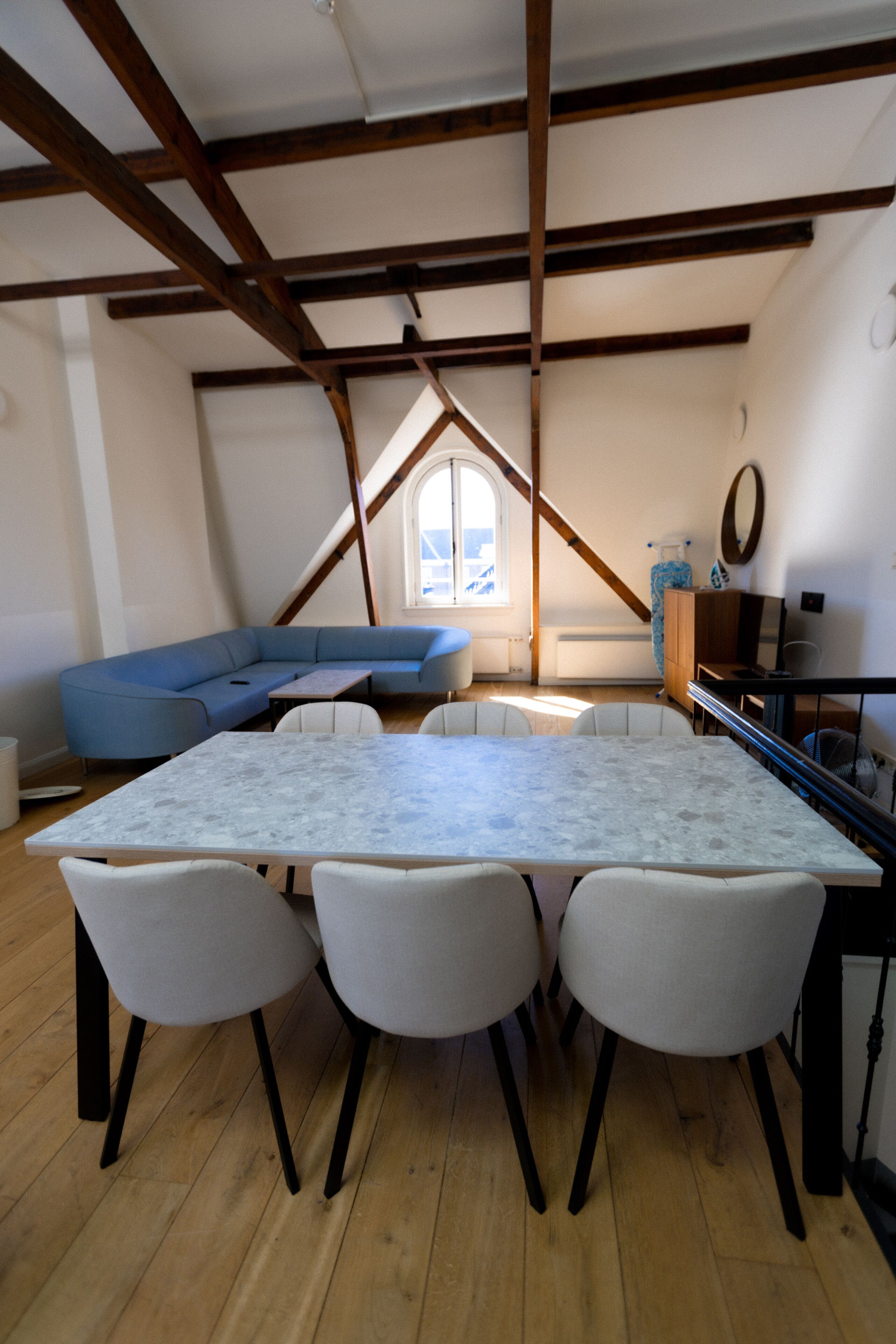 Penthouse, Multiple Beds | Living area | Flat-screen TV