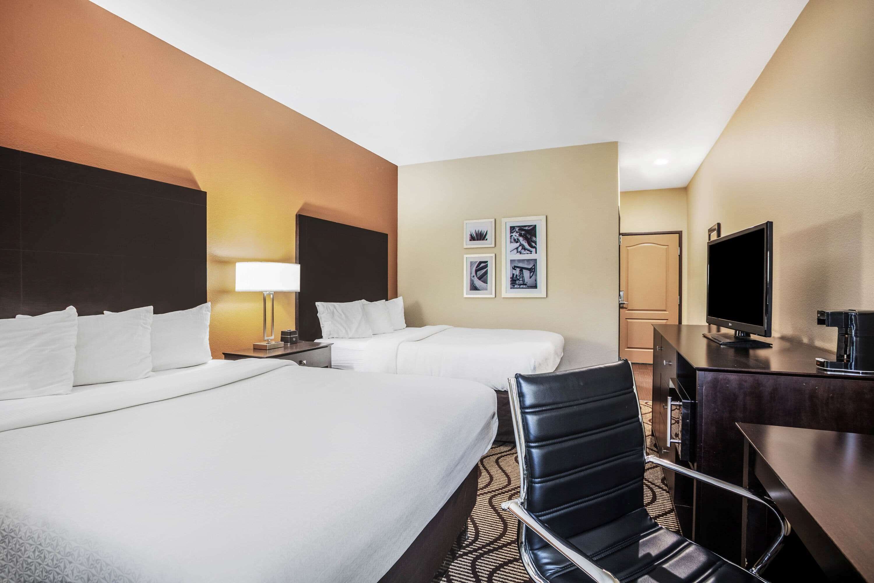 premium bedding, desk, iron/ironing board, free cots/infant beds