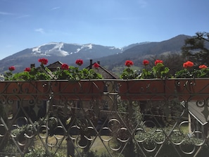 Vue sur les montagnes