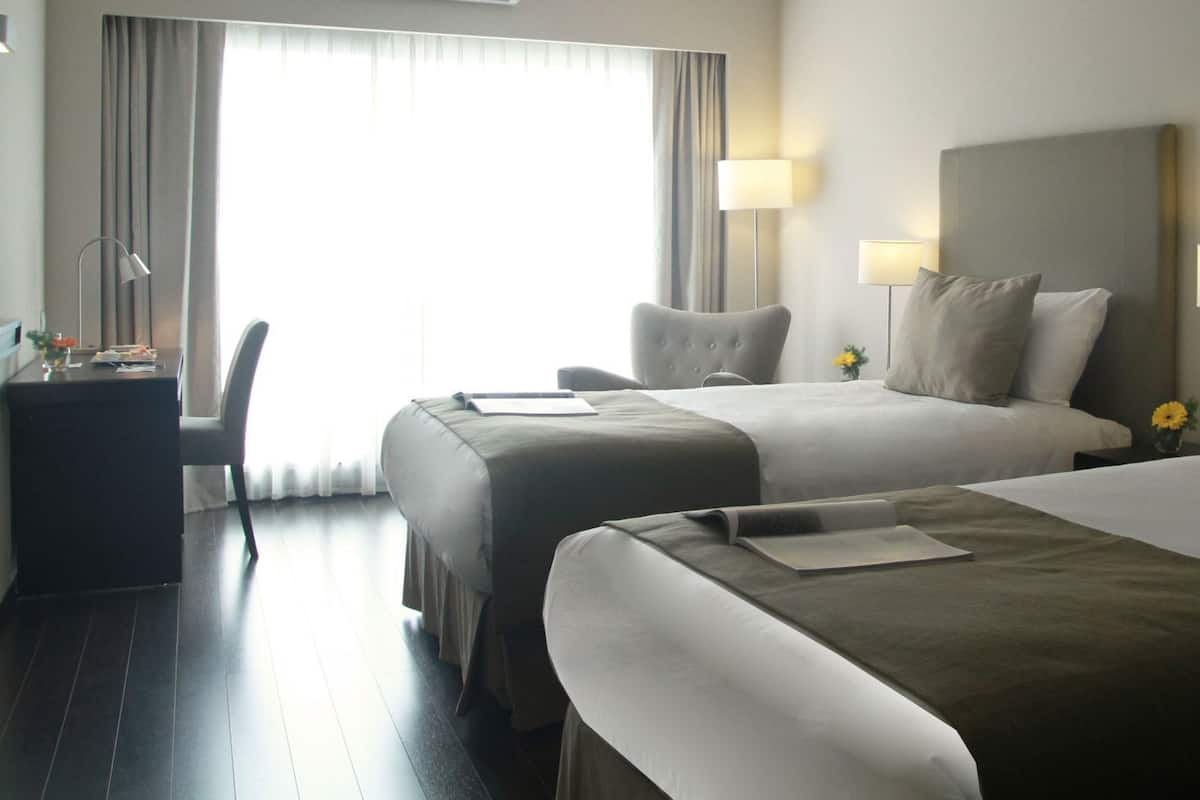 Sängtillbehör av högsta kvalitet, bäddmadrasser och minibar