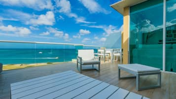 Family Penthouse, 3 Bedrooms, Ocean View | Terrace/patio