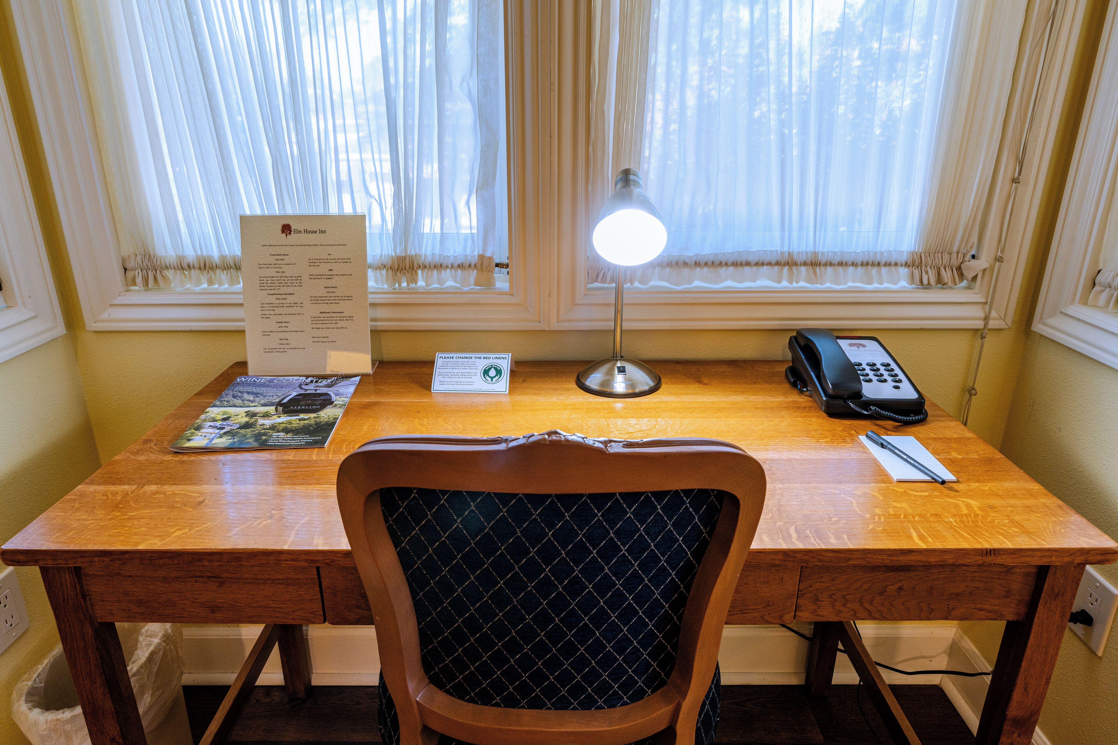 king annex room | hypo-allergenic bedding, in-room safe, desk, laptop workspace