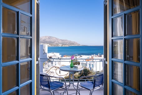 Superior Apartment, Sea View | Terrace/patio. Afroditi Apartments