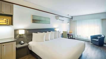 Phòng, bếp (King bed) | Nệm Select Comfort, két bảo mật tại phòng, phòng cách âm