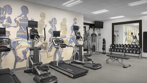 Fitness facility - Homewood Suites by Hilton Oklahoma City - Bricktown, OK (Oklahoma City)