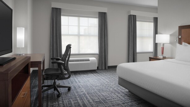 Blackout curtains, iron/ironing board, travel cot, free rollaway beds - Homewood Suites by Hilton Oklahoma City - Bricktown, OK (Oklahoma City)