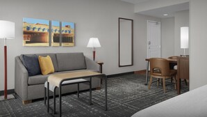 50-inch flat-screen TV with satellite channels, TV - Homewood Suites by Hilton Oklahoma City - Bricktown, OK (Oklahoma City)