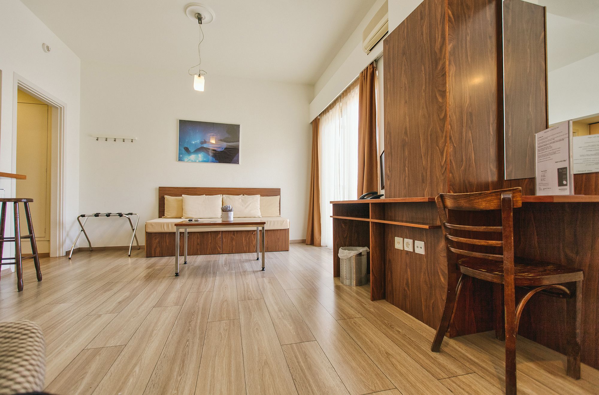 studio, city view | premium bedding, in-room safe, desk, blackout curtains