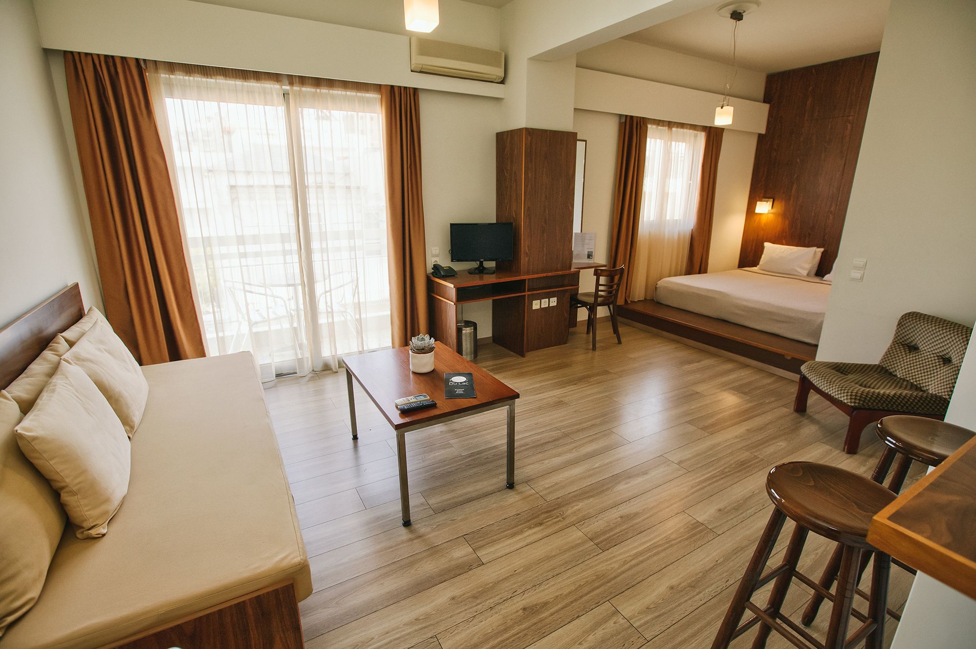 studio, city view | premium bedding, in-room safe, desk, blackout curtains