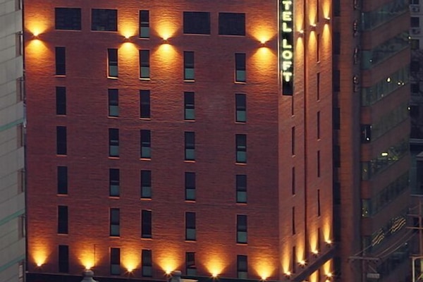 Front of property – evening/night