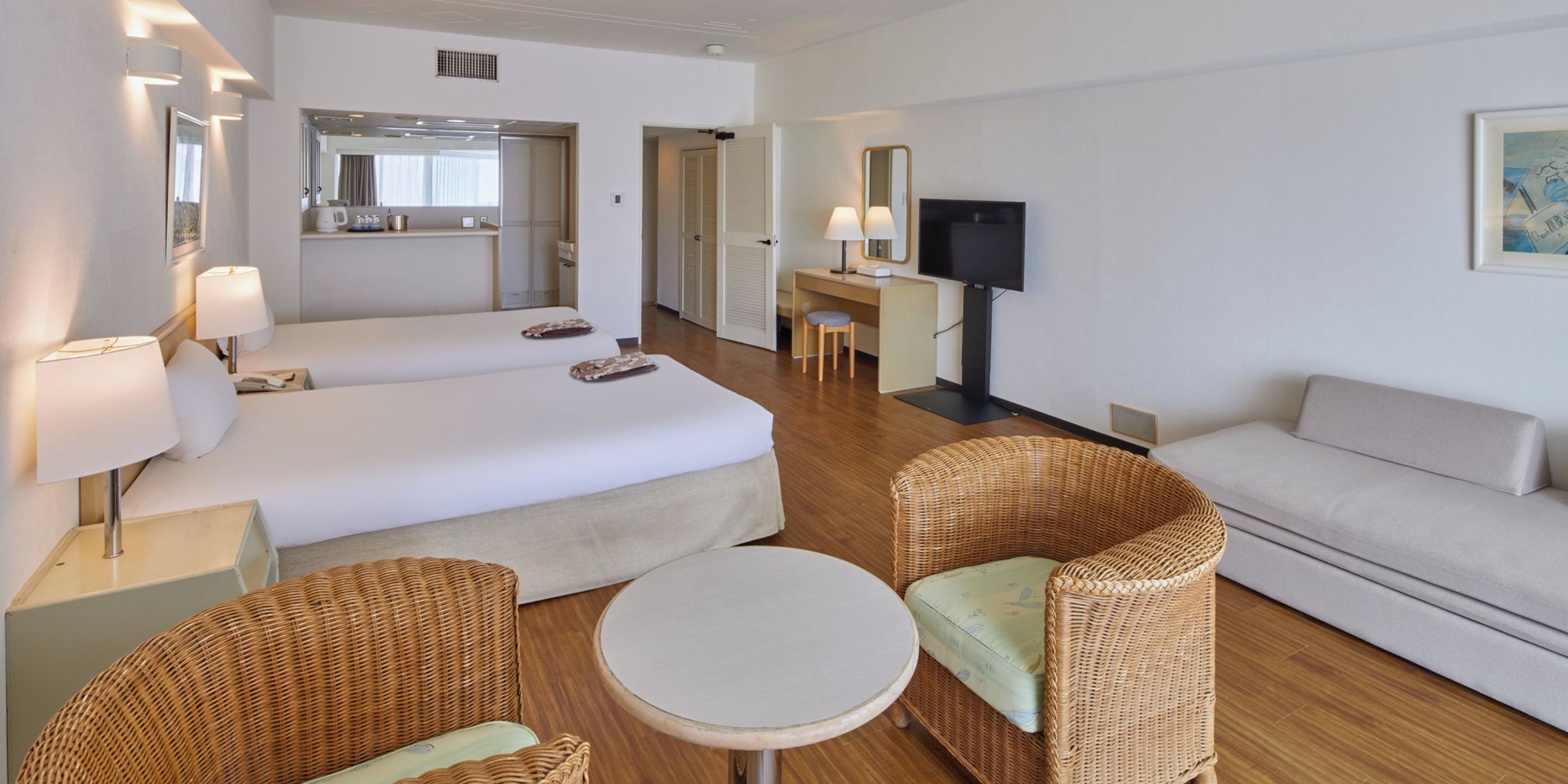 In-room safe, desk, blackout curtains, iron/ironing board