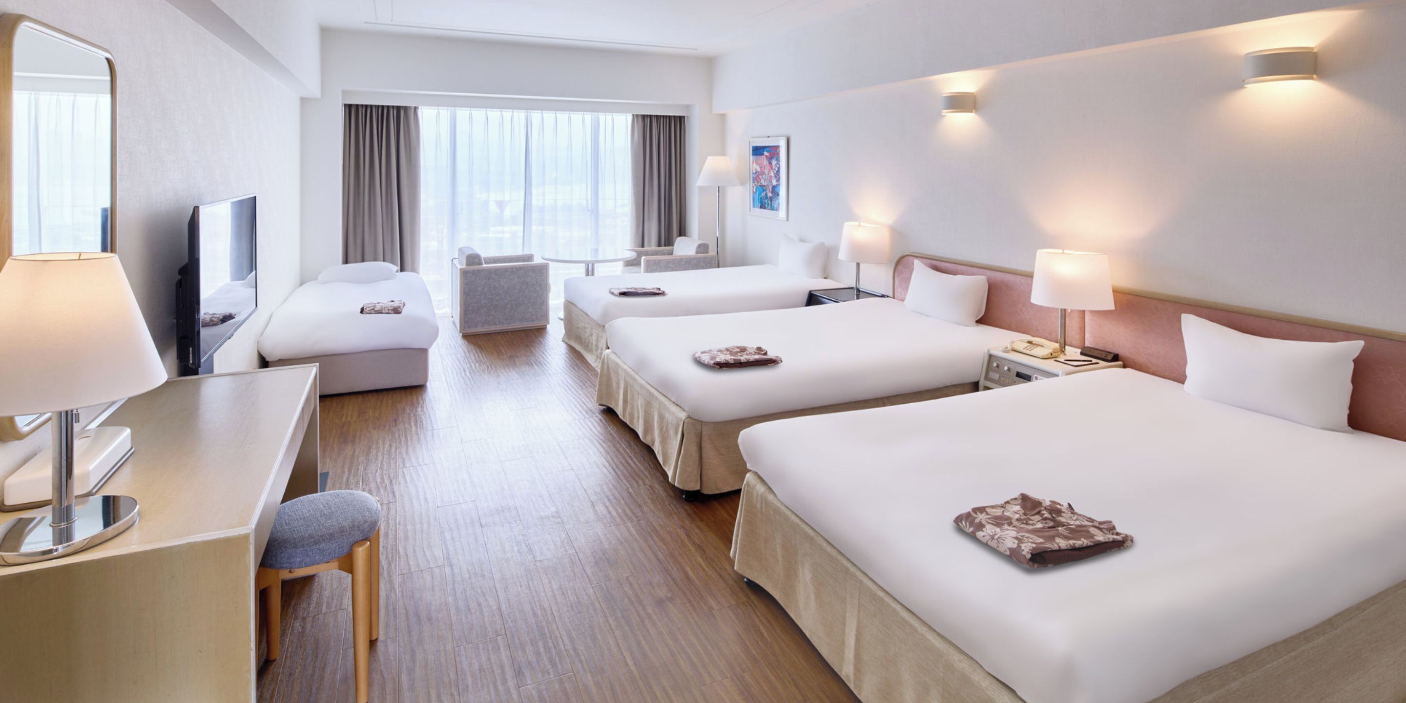 In-room safe, desk, blackout curtains, iron/ironing board