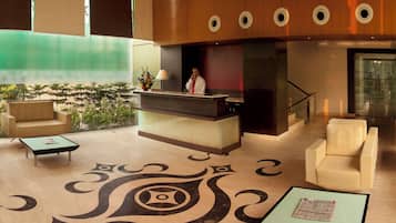Sitzecke in der Lobby