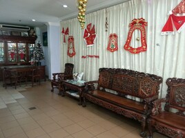 Zona de estar del vestíbulo