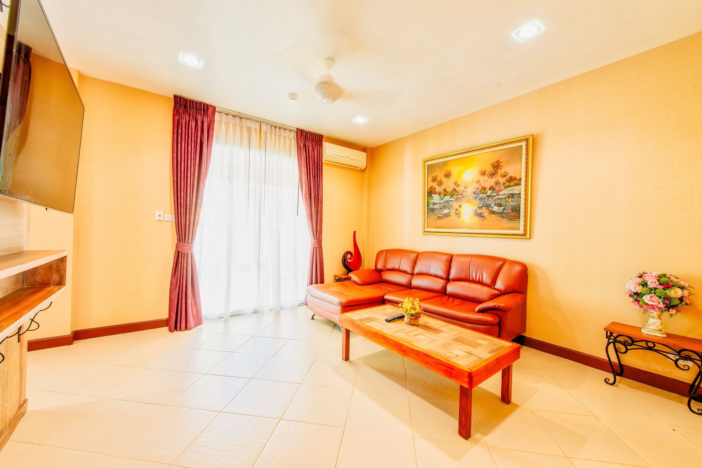 penthouse, 1 bedroom | living room | lcd tv