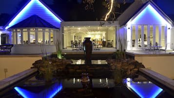 Front of property - evening/night