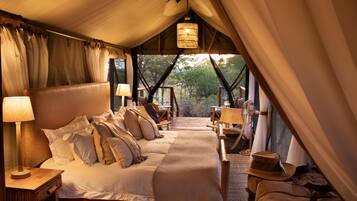 Tente | Vue de la chambre